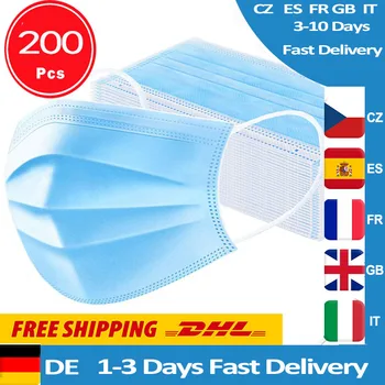 

NEW Medical Mask Disposable 3 Layers Surgical Mask Filtration Dustproof Facial Protective Cover Anti-Dust Earloop Face Masks