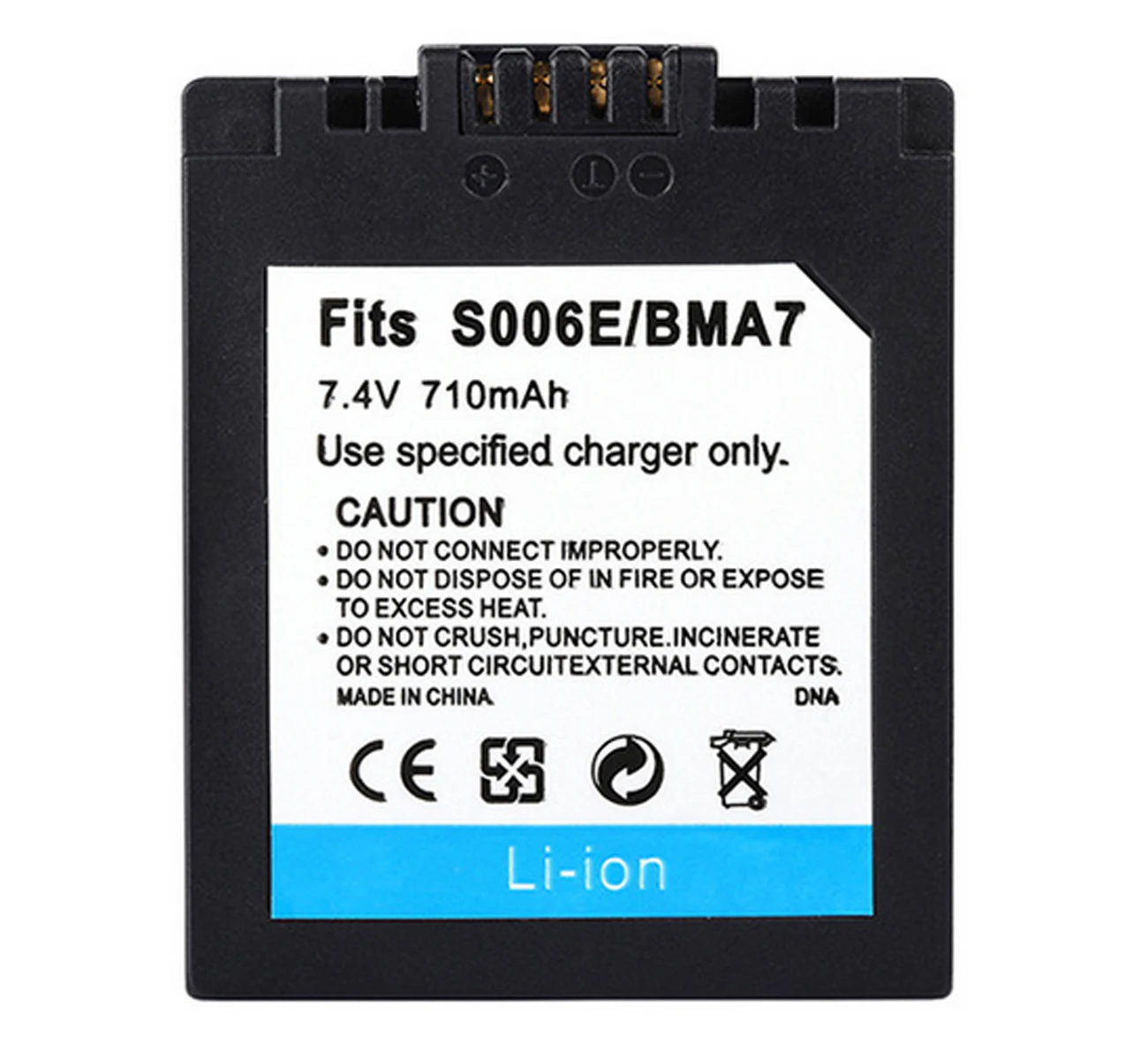 Аккумуляторная батарея для цифровой камеры Leica BPDC5, BP-DC5, BP-DC5-E, BP-DC5-J, BP-DC5-U и Leica V-Lux 1, V-Lux1, VLux 1