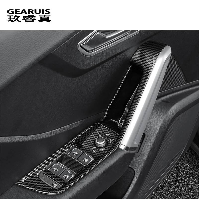 Стайлинг автомобиля стеклоподъемные кнопки рамка дверь ящик для хранения