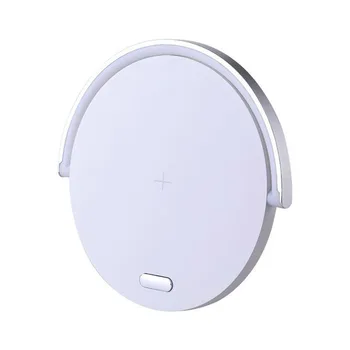 

High LED Desk Lamp Fast Wireless Charger Adjustable Angle Charging Table Bedside Night Light LG66