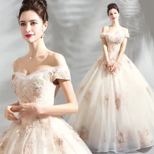 BGW Новое Тюлевое бальное платье, вечерние платья с открытыми плечами, на шнуровке, на спине, без бретелек, с аппликацией, официальное вечернее женское платье