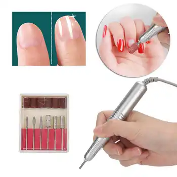 

1set Brand New Portable Professional Electric Nail Drill USB Interface Mobile Power Supply Manicure Nail Pedicure File