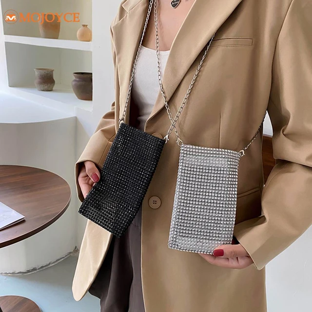 Women Crossbody Pu Leather Phone Bag Ladies Wallet Hand Purse Stylish Sling  Small Soft Cell Phone