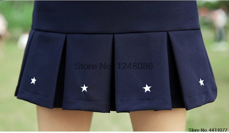 PGM комплект летней юбки для гольфа для девочек, рубашка с короткими рукавами юбка с высокой талией Спортивная одежда для девочек для игры в теннис и бадминтон, Новое поступление D0786