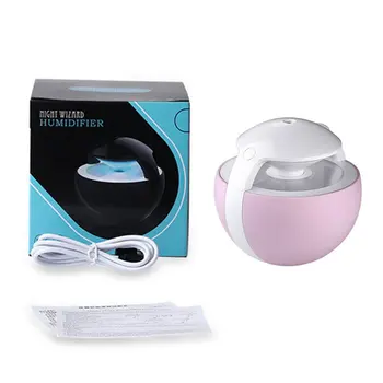 

Ball Humidifier,with Aroma Lamp,Essential Oil Ultrasonic Electric Aroma Diffuser,Mini USB Air Humidifier Fogger
