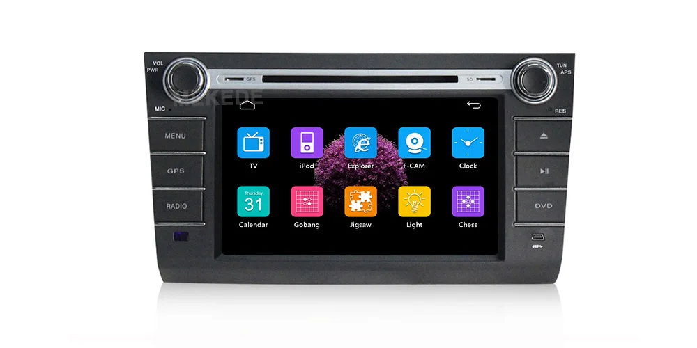 Сенсорный экран автомобиля Авторадио gps Навигация DVD стерео плеер для SUZUKI Swift с Bluetooth рулевое колесо управление задняя камера
