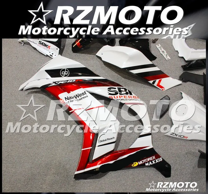 ABS мотоцикл обтекатель комплект для KAWASAKI ZX-10R 2011- год кузов литьевая форма Магазин № 2051