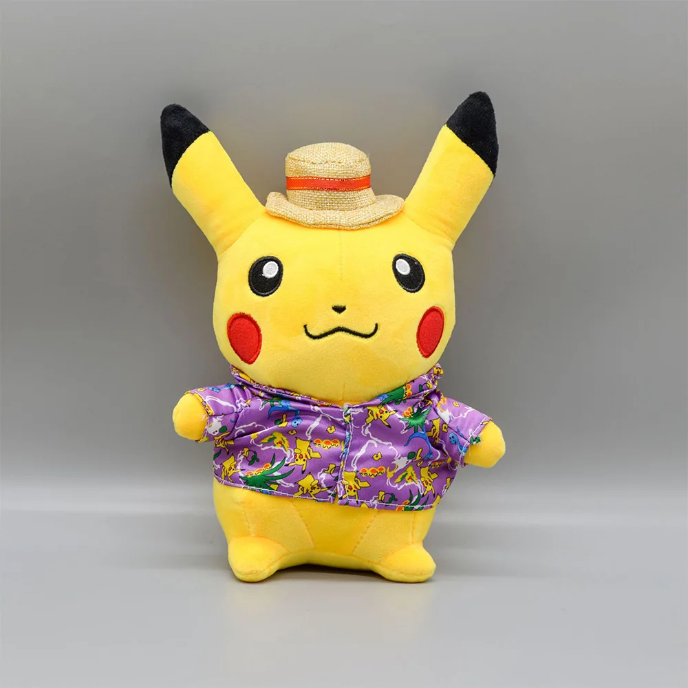 Takara Tomy мягкая игрушка Pokemon плюшевые куклы игрушка Пикачу для детей рождественские подарки 4 шт./компл. 20 см