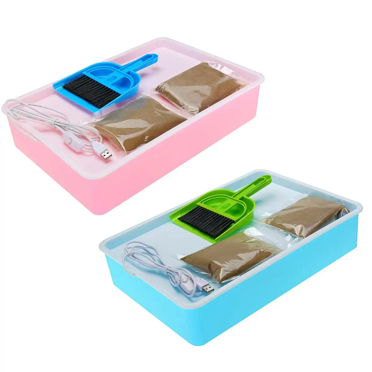  Educational Toys Sand Table Training Special Parent-Child Kindergarten Lighting Sand Painting Child - 4000306877327