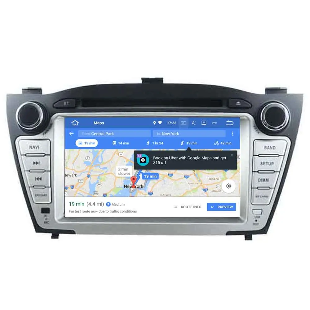 

RoverOne Car Multimedia Player For Hyundai IX35 Tucson 2009 - 2013 Android 9.0 Autoradio Bluetooth DVD GPS Stereo Media HeadUnit