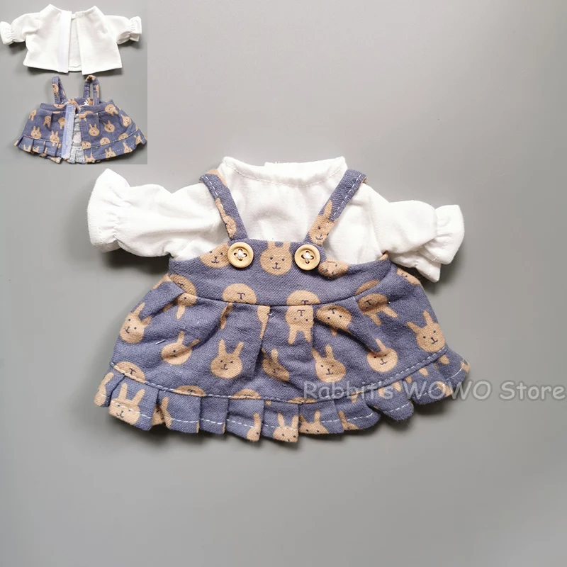 Beautiful Doll Clothes for 25cm Dolls Accessories Outfits Fit 1/6 BJD Doll Lovely Set Baby Doll Dress Headwear Christmas Gift 12