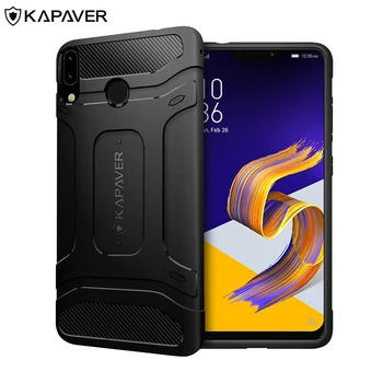 

KAPAVER Luxury Official Silicone Phone Case For ASUS Zenfone 5Z Case Shockproof Bumper protection Back Cover High Quality funda