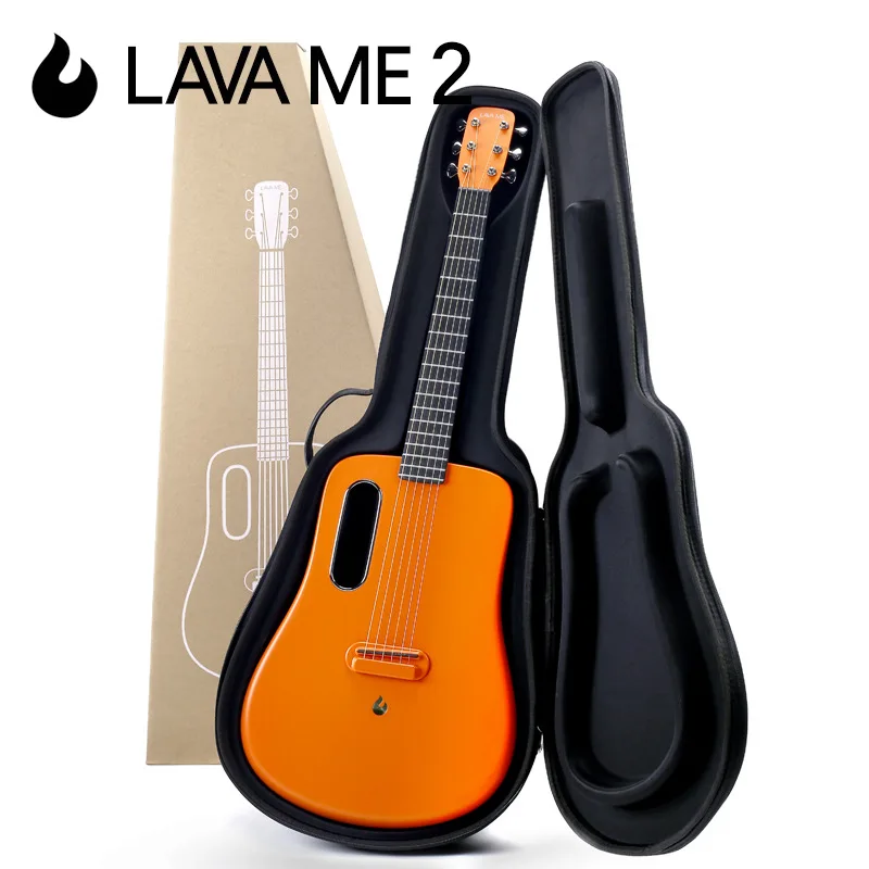 Гитара LAVA ME 2 36 дюймов Freeboost из углеродного волокна L2 звукосниматель с