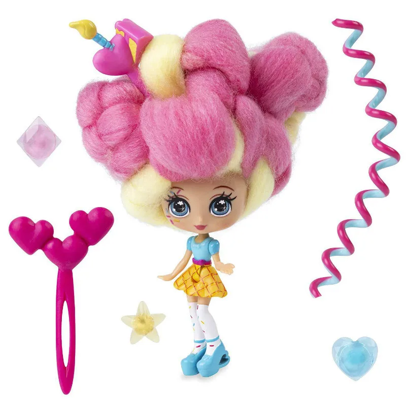 Переиздание Candylockseing сладкое угощение игрушки куклы для хобби аксессуары Зефир волосы 30 см сюрприз прическа с ароматизированной куклой