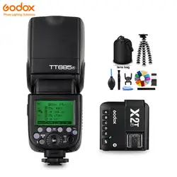 Godox TT685F ttl 2,4G GN60 Высокоскоростная синхронизация 1/8000S Вспышка Скорость lite свет для Fujifilm с X2T-F беспроводной триггерный передатчик