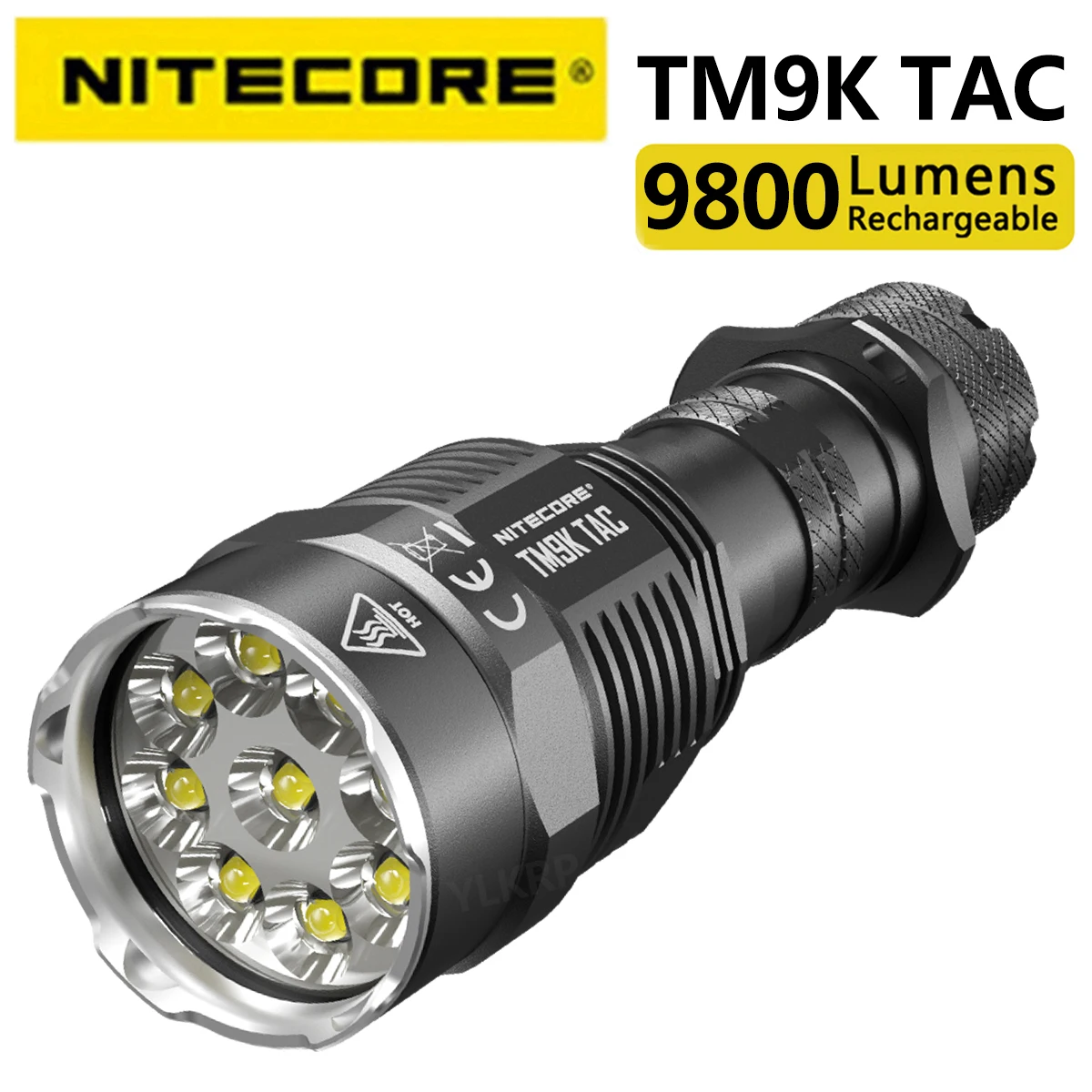 Вссветильник Nitecore tm9k TAC 9800 люмен с сильным подавлением светильник встроенная