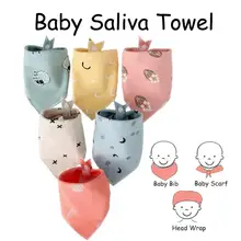 Bopoobo/1 шт.; детский нагрудник; Хлопковое полотенце; шарф для ребенка; слюнявчик; предметы для новорожденных; хлопковые банданы; нагрудники для кормления; детские вещи