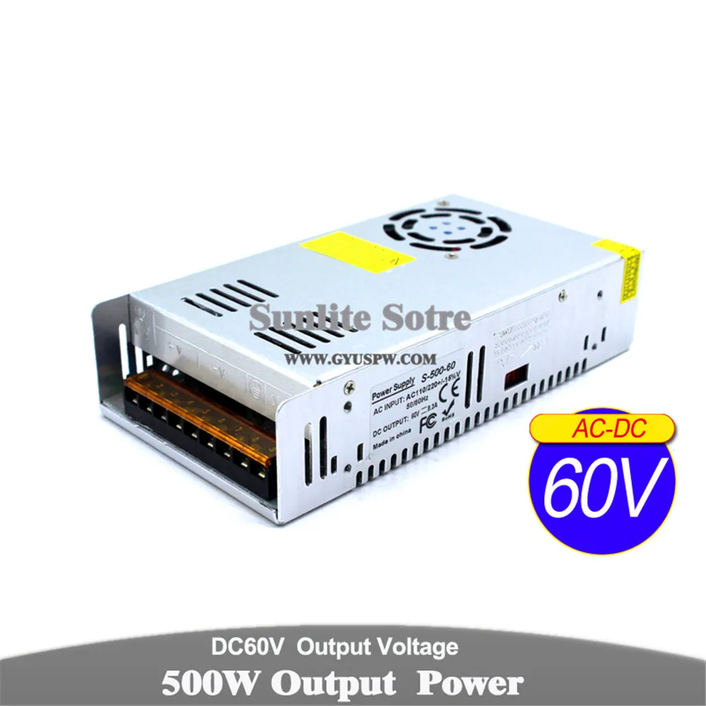 60V500W