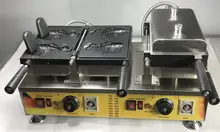  Electric 110v 220V Korean style fishtail Ice cream Taiyaki Machine fish waffle cone maker Taiyaki Making machine 