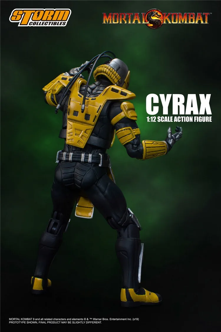 Игрушки от Storm 1/12 CYRAX Коллекция фигурка для фанатов подарок на праздник