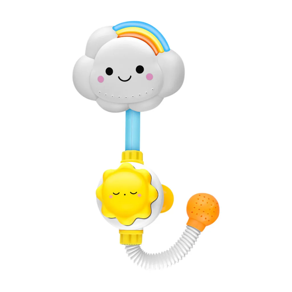 Детские забавные водяные игры облако Детские Игрушки для ванны ванна для купания Душ для купания присоски для купания складной распылитель для смесителя ванная комната детские игрушки# g4