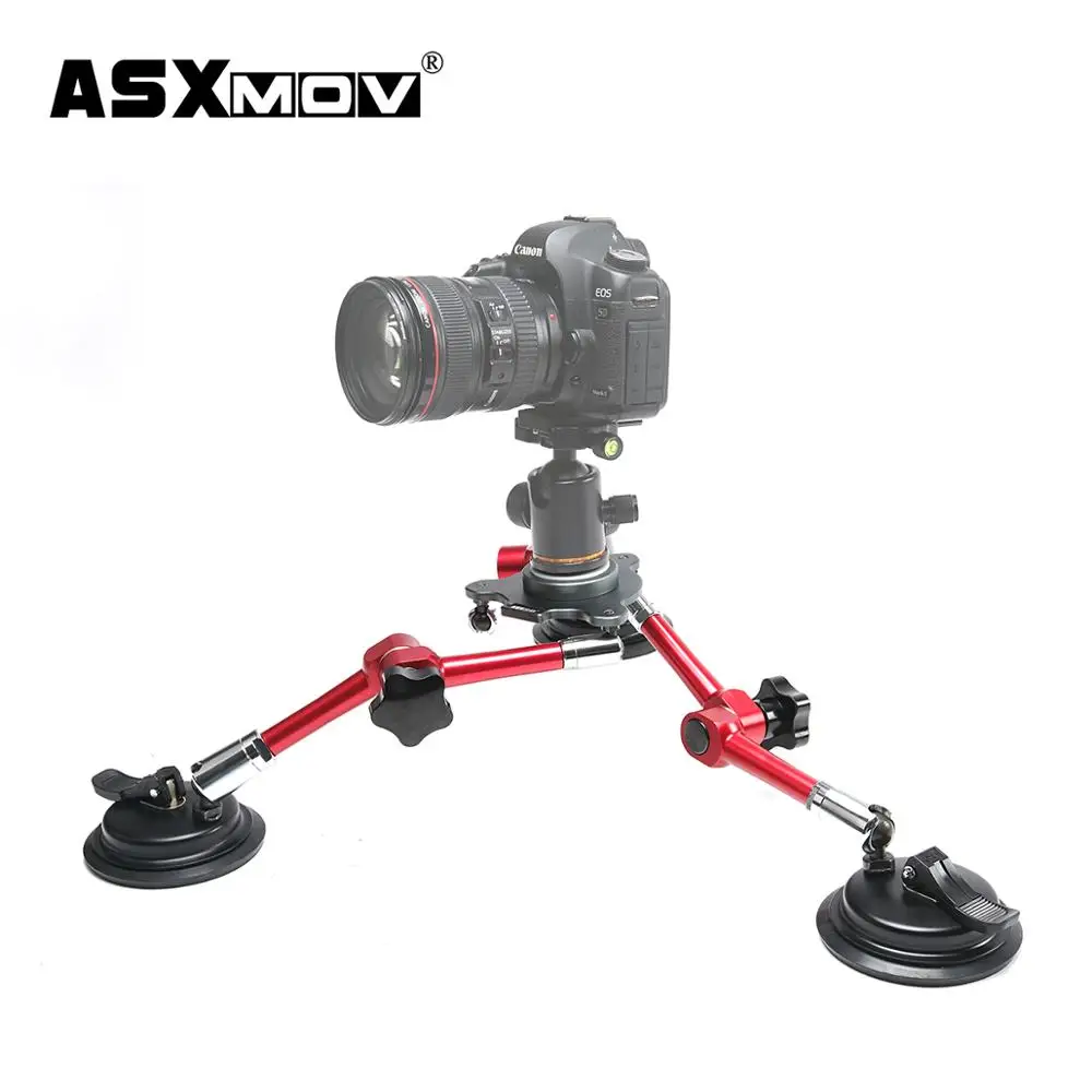 Автомобильный держатель ASXMOV XP03 из алюминиевого сплава на присоске для камеры