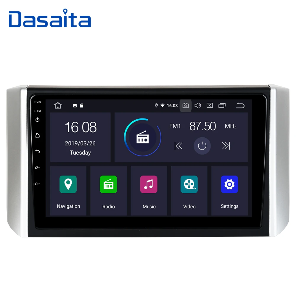 Dasaita " мульти сенсорный экран автомобиля 1 Din Android 9,0 радио для Mitsubishi Xpander CGPS навигация автомобиля стерео Мультимедиа