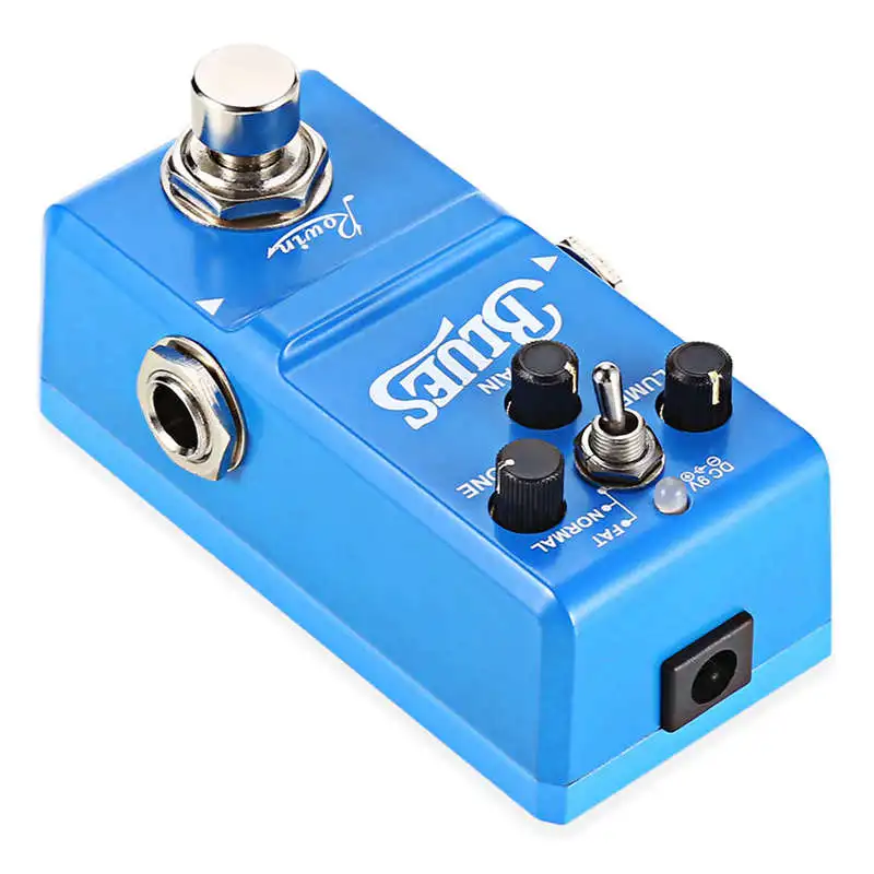 Педаль для гитарных эффектов в стиле Блюз Overdrive педаль корпус из алюминиевого