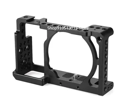 

Photography Camera Cage Video Film Movie Making Stabilizer 1/4" Screw Cold Shoe Mount for Sony A6500/A6400/A6300/A6000 Camera