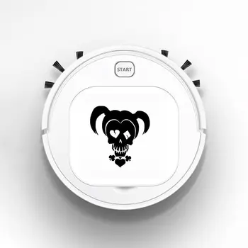 

Smart Sweeper Robot House Durable Power Floor Cleaning Robots Vacuum Cleaner 1800pa Batman Harley Quinn Skull