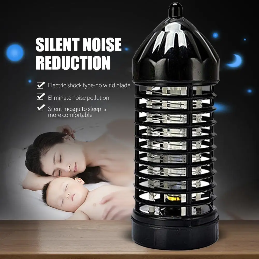 

Anti-Mosquito Lamp US Regulations Insect Zapper Night Light Mosquito Killer Durable 2020 Desktop Fly Mosquito Repellent