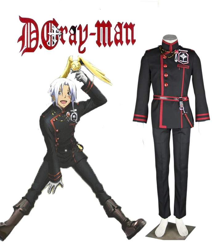 

D.Gray-man Allen Walker Black Order New Exorcists Uniform Cosplay Costume