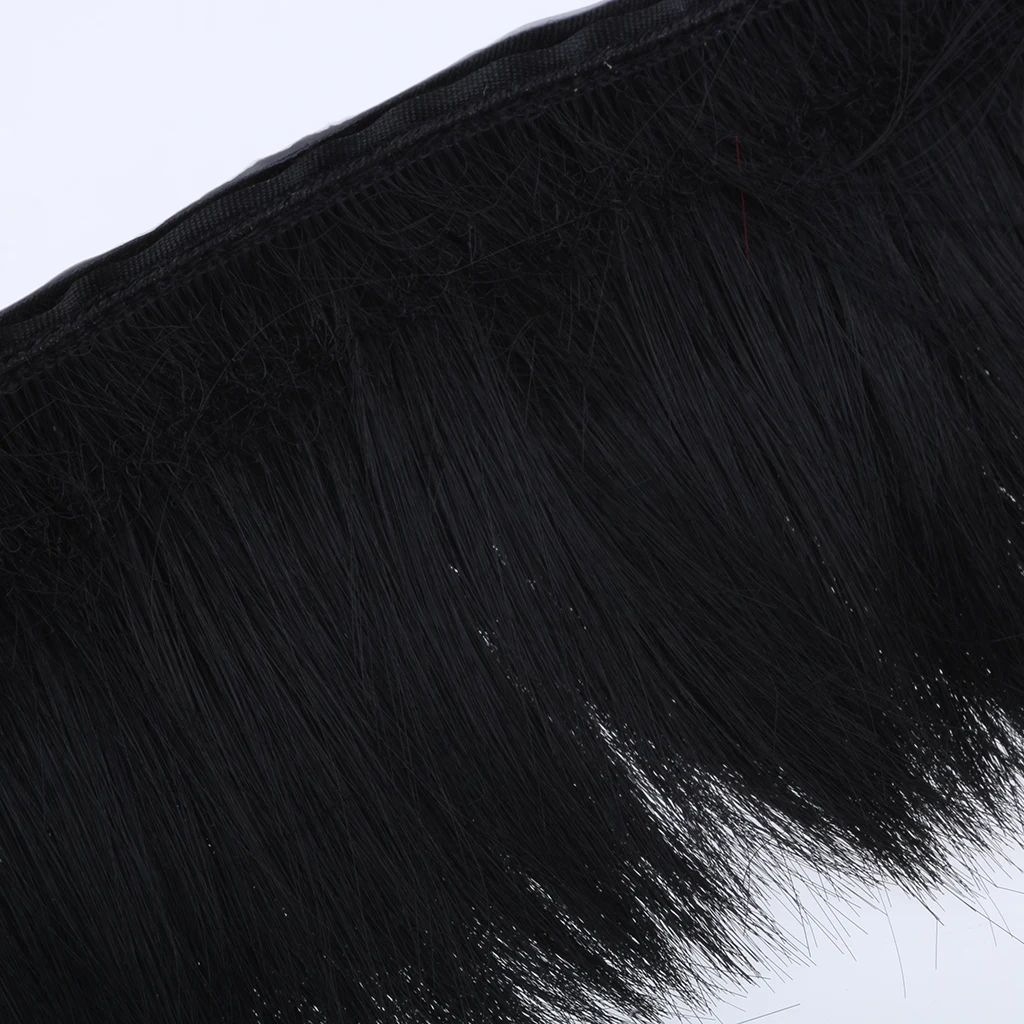 Motorcycle Adhesive Helmet Mohawk Hair Patches Skinhead Costumes Wig