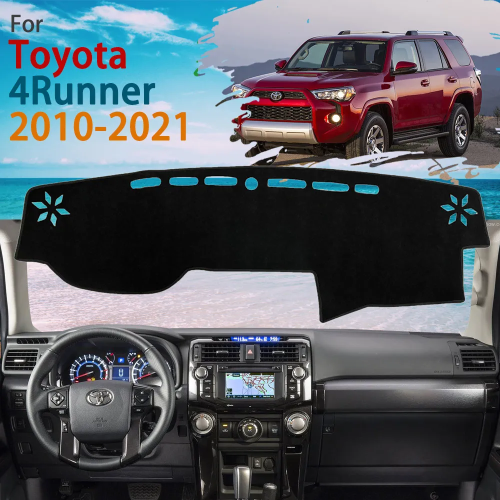 

Внутренняя крышка приборной панели, коврик для Toyota 4runner, 4runner, N280, 2010, 2011, 2012, 2013, 2014, 2015, 2016, 2017, 2018, 2019, 2020, 2021