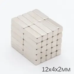 200 шт 15x3x2 мм квадратный неодимовый магнит Cube N35 супер сильный, мощный Магнитная магниты блок Buck Куб DIY головоломки NdFeB