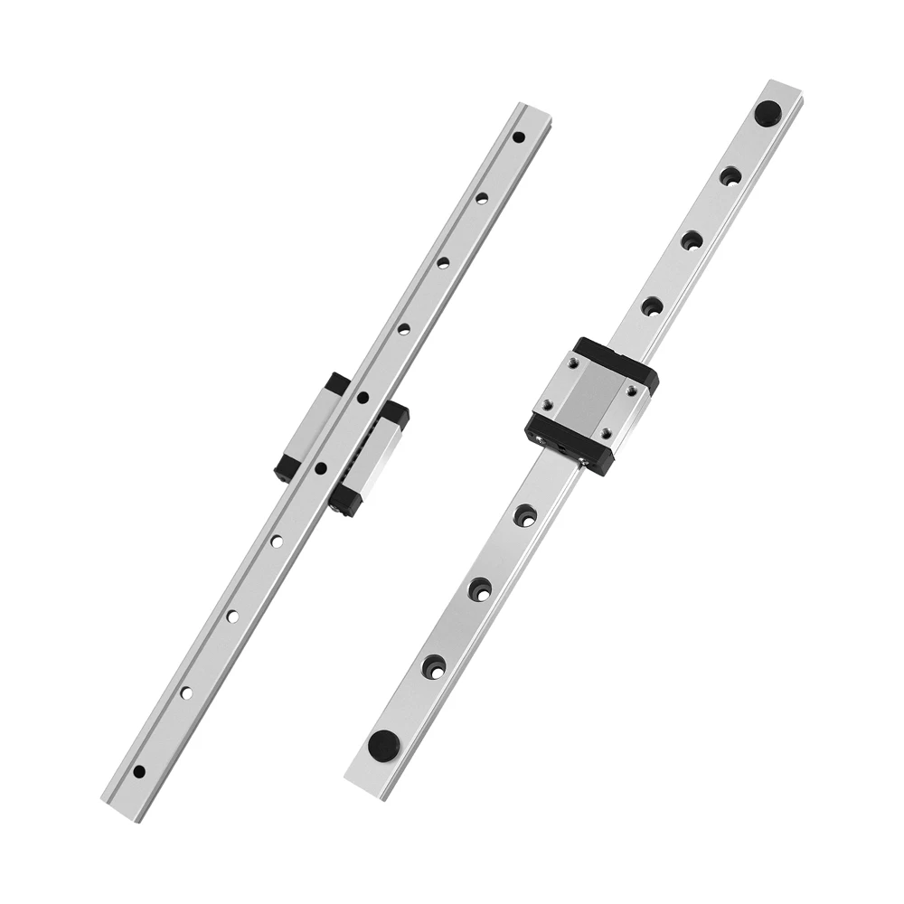3D Printer CNC 9mm Linear Guide MGN9 100 150 200 250 300 350 400 450 500 550 600 1000mm linear rail + MGN9H or MGN9C block