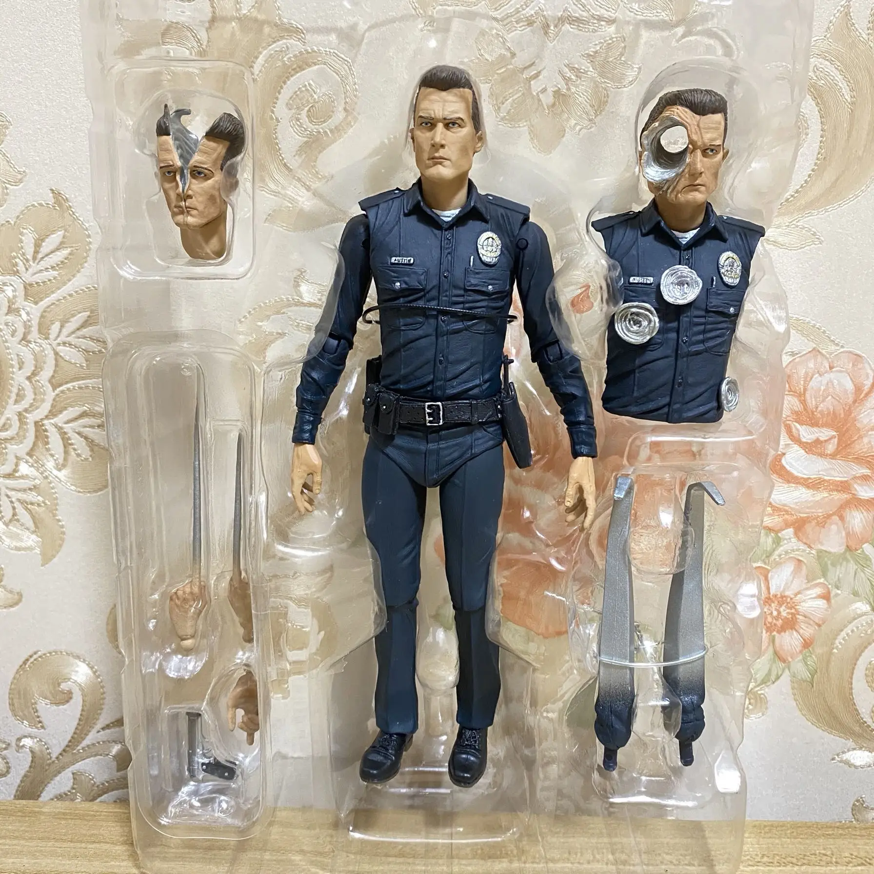 Оригинальные игрушки NECA Terminator 2 T 800 фигурка день суждения Терминатор детской