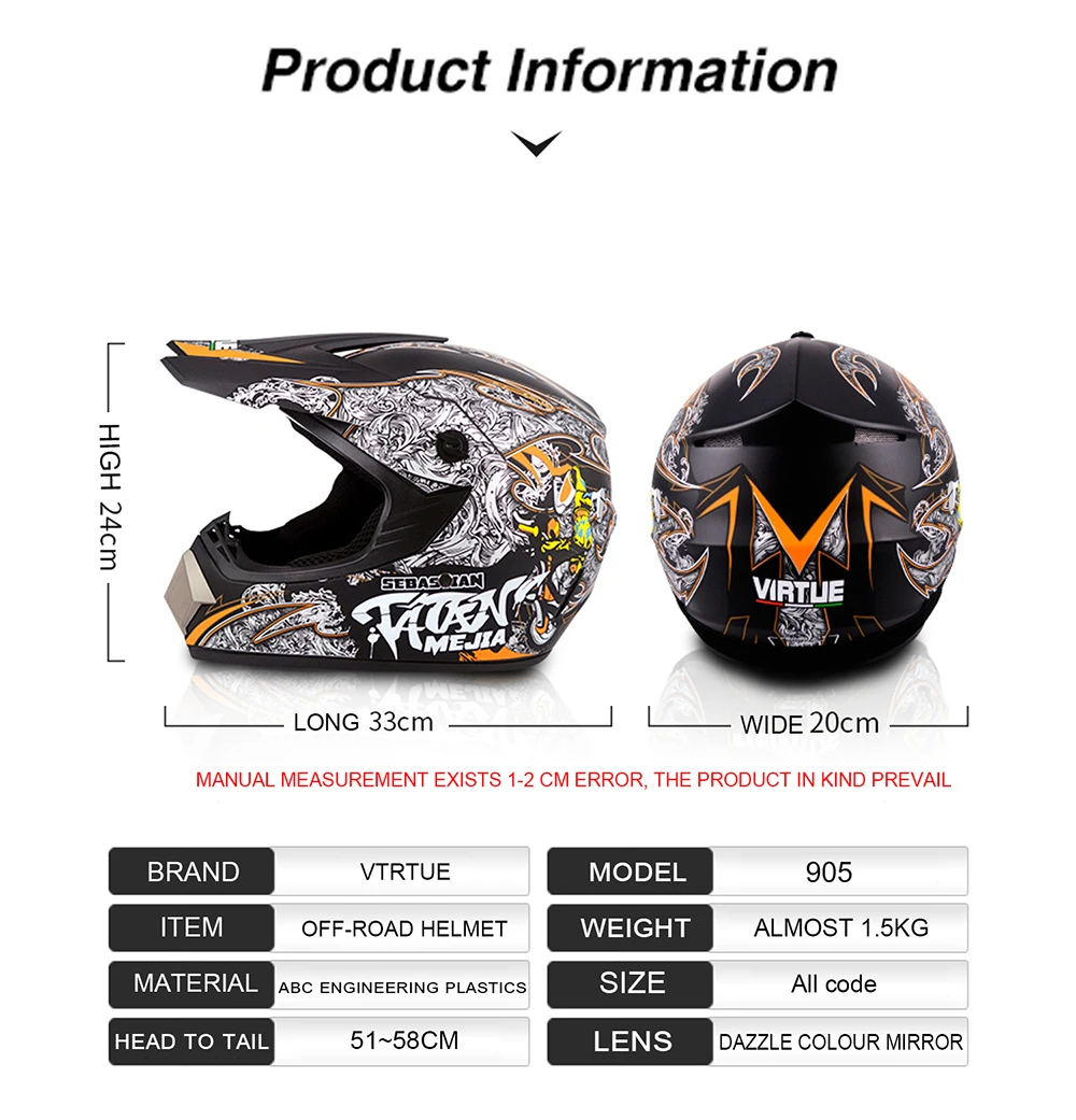 3 Подарки для мотокросса Профессиональный мотоциклетный шлем для гонок Casco Moto легкий внедорожный Полнолицевой ABS Cascos Para Motos