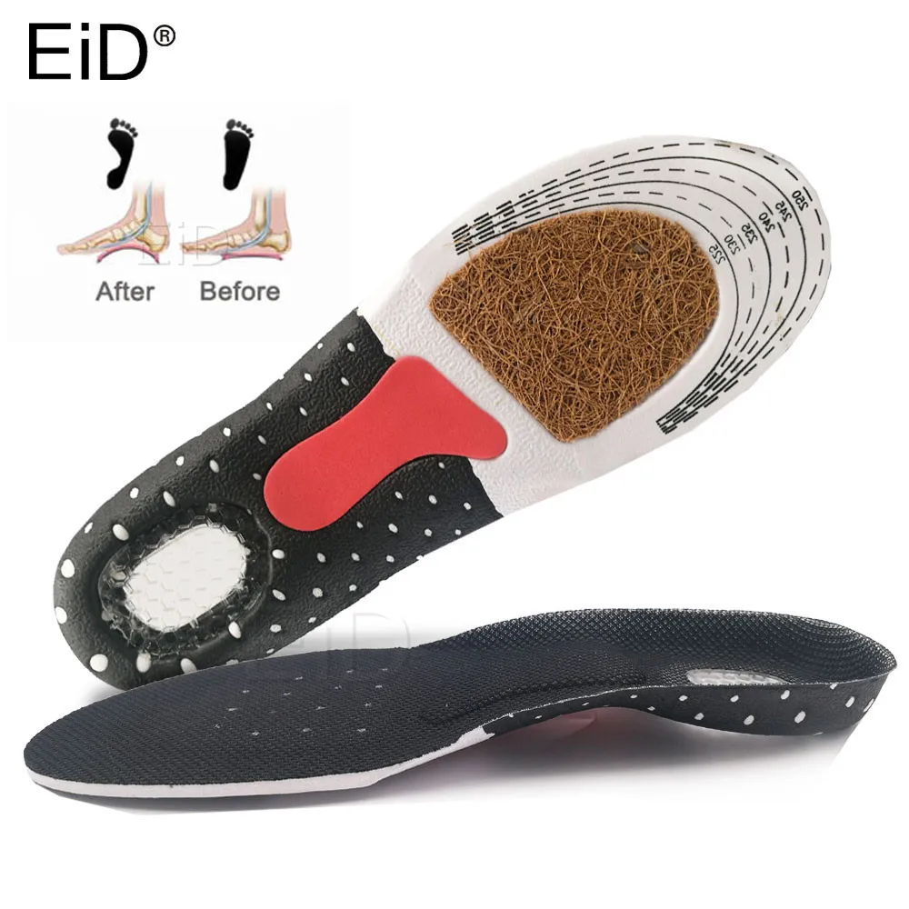 Silicone Gel Insoles Foot Care for Plantar Fasciitis Heel Spur Running