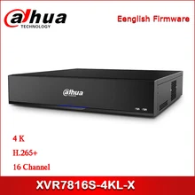 Сетевой видеорегистратор Dahua XVR7816S-4KL-X 16-канальный видеорегистратор пятиядерный ГП брод 4K 2U цифрового видео RecorderSeriesPro поддерживает HDCVI/AHD TVI/CVBS/IP IoT и POS