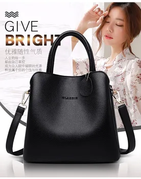 

2020 Casual Handbag Summer Fashion Soft Leather Shoulder Bag Messenger Bag Ladies Bag