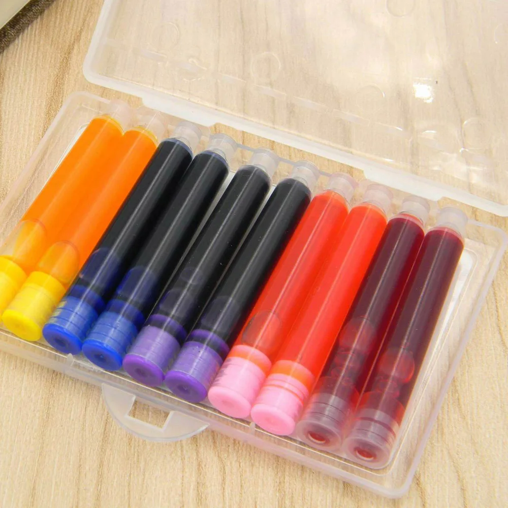 Набор чернильных чернил для перьевой ручки 10 шт.|pen refills|cartridge penpen ink refill |
