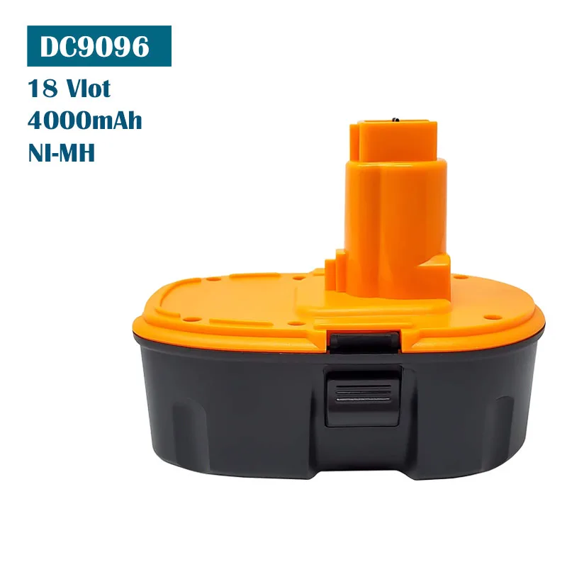 

For Dewalt 18V battery replacement DC9096 DC9098 Dewalt 18V power tool DC9096 DC9098 DC9099 DW9095 DW9096 DW9098 DE9038 NI-MH