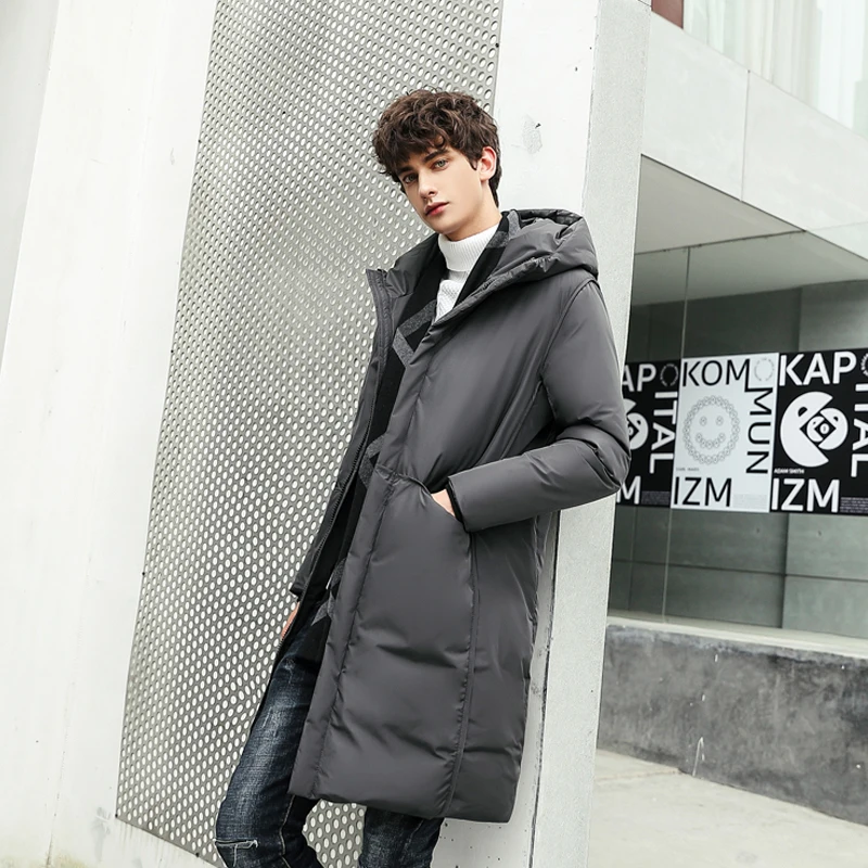 Для мужчин зимние Мужская Мода хлопок Slim Fit модная повседневная одежда Для мужчин одежда