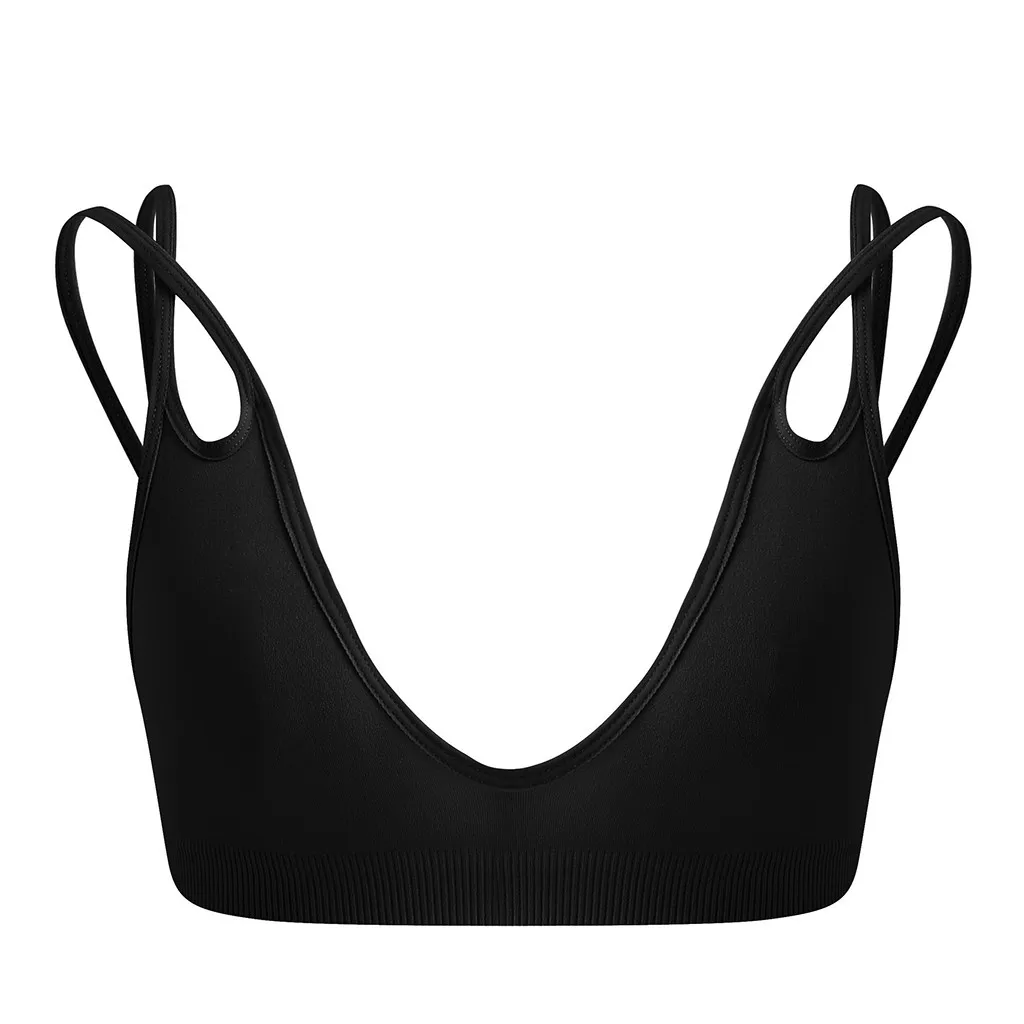 Jaycosin Fashion Bras lightweight Versatility 2PC Underwear Mash Up Bra Intimate Elastic Innovation For Boobs Versatility 129#4