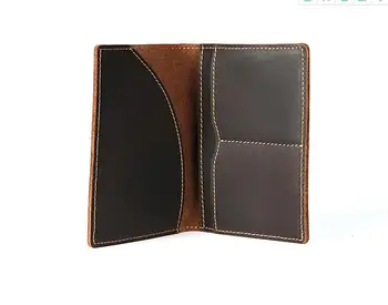 

genuine leather passport holder card holder men wallet money bag fashion slim men credit card holder men credit card wallet
