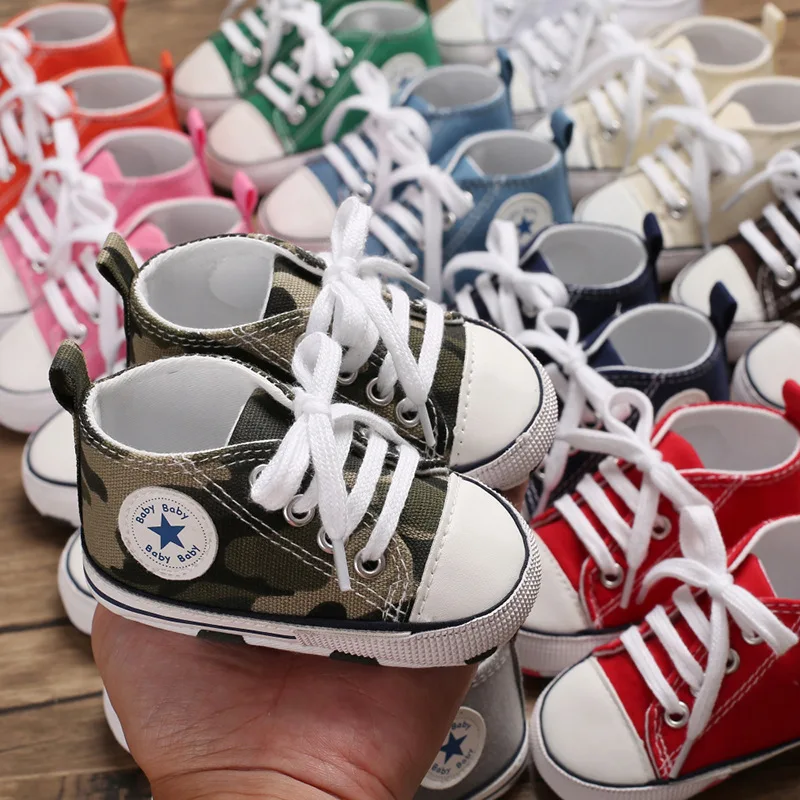 Babyshoes на возраст от 0 до 18 месяцев, детская обувь унисекс мягкая подошва, для тех, кто только начинает ходить, детские мокасины противоскользящая Повседневное звезды кеды детские туфли