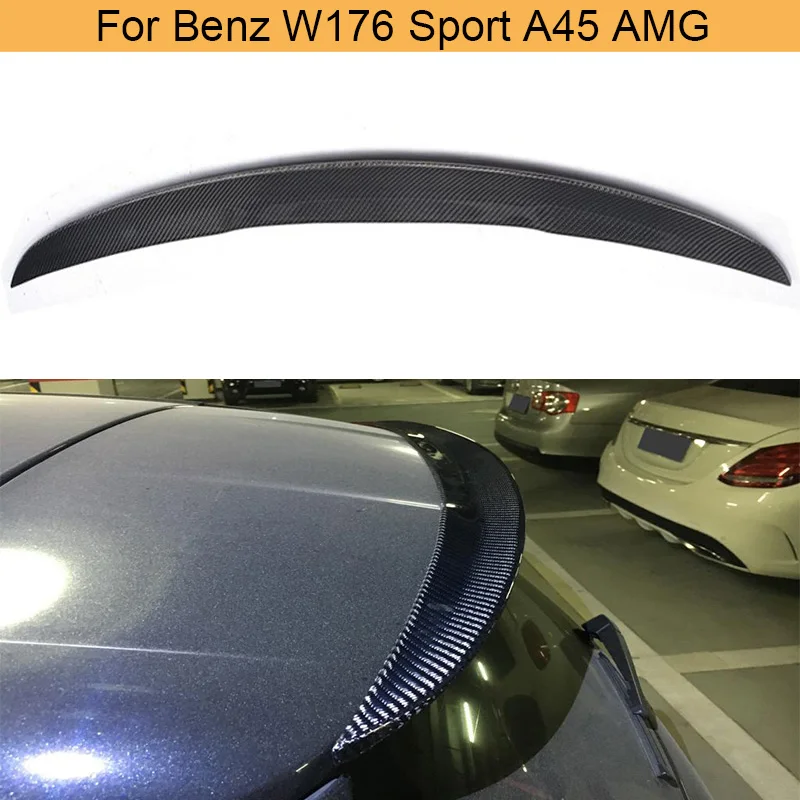 Автомобильный спойлер на крышу заднего стекла для Benz W176 A180 A200 A250 A45 AMG 2013-2017
