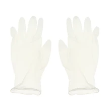 100 шт белые одноразовые растворители маслостойкие перчатки нитриловые резиновые рабочие перчатки S/M/L