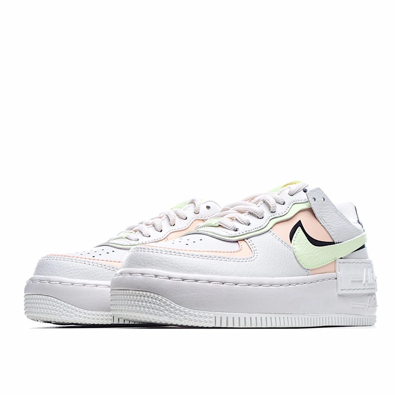 New Original Nike WMNS Air Force 1 Shadow Women's Sports Shoes Nike Air Force 1 Shadow Pastel CI0919-107